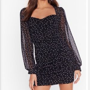 Mesh Mini Dress